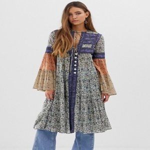 Free people Music of the night maxi top